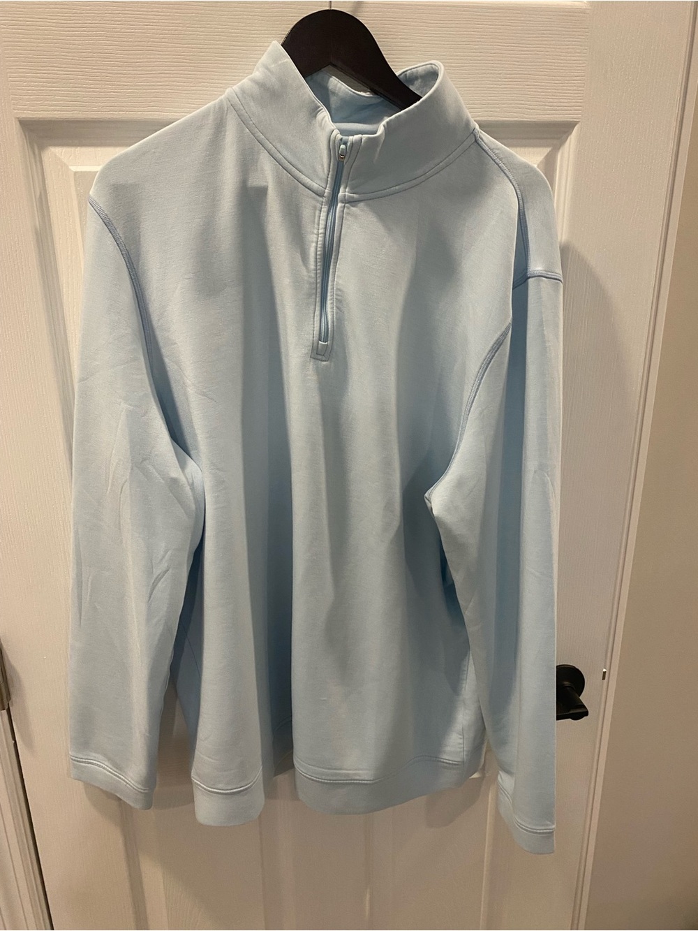 Onward Reserve Men's Light Blue Quarter-Zip - Extra Large